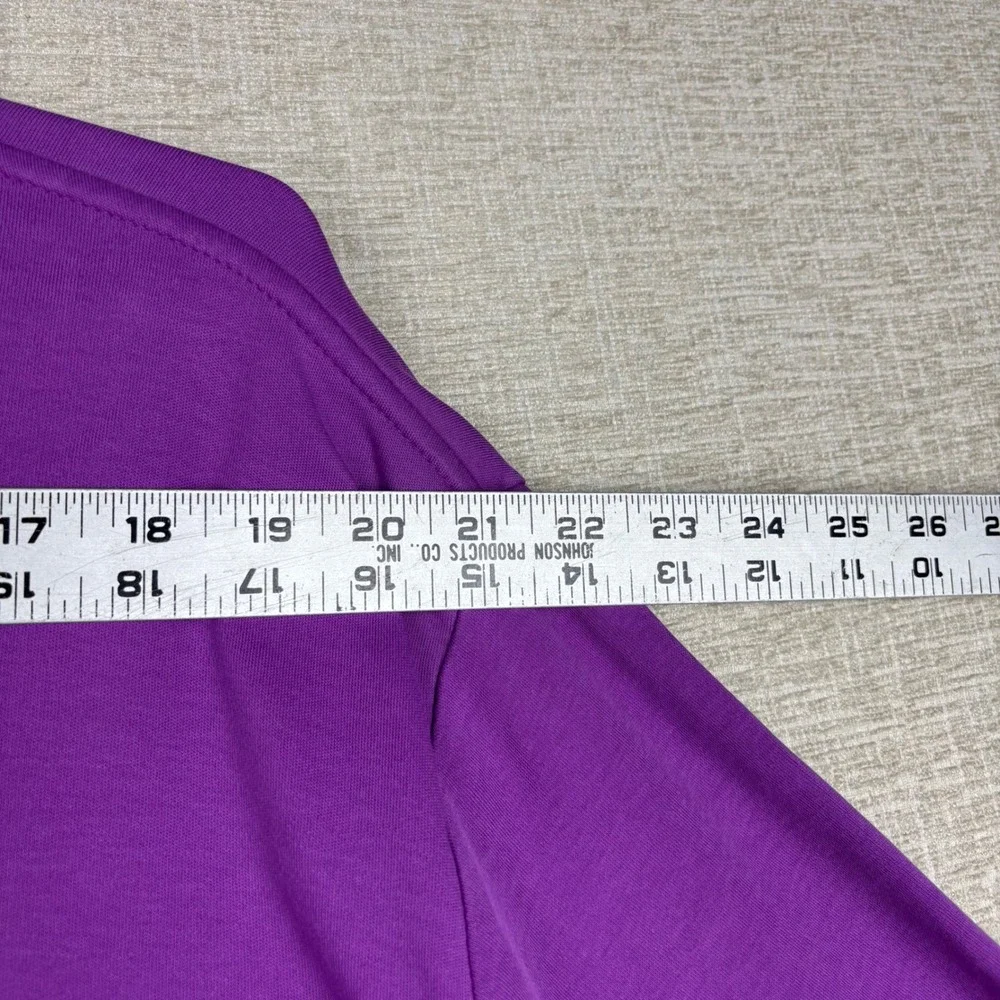 Polo Ralph Lauren Mens XL Purple Short Sleeve Cotton Polo Y2K  Blue Pony Logo
